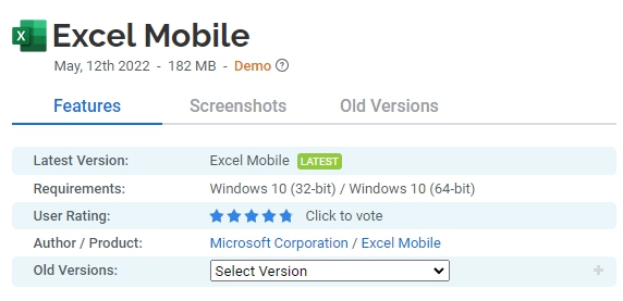 Excel-Mobile
