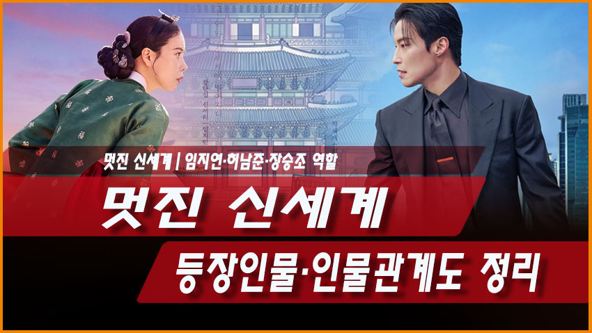 멋진 신세계 등장인물·인물관계도 정리|임지연·허남준·장승조 역할