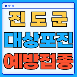 전라남도 진도군 대상포진 백신 무료 예방접종 비용지원 신청방법 대상자 준비서류