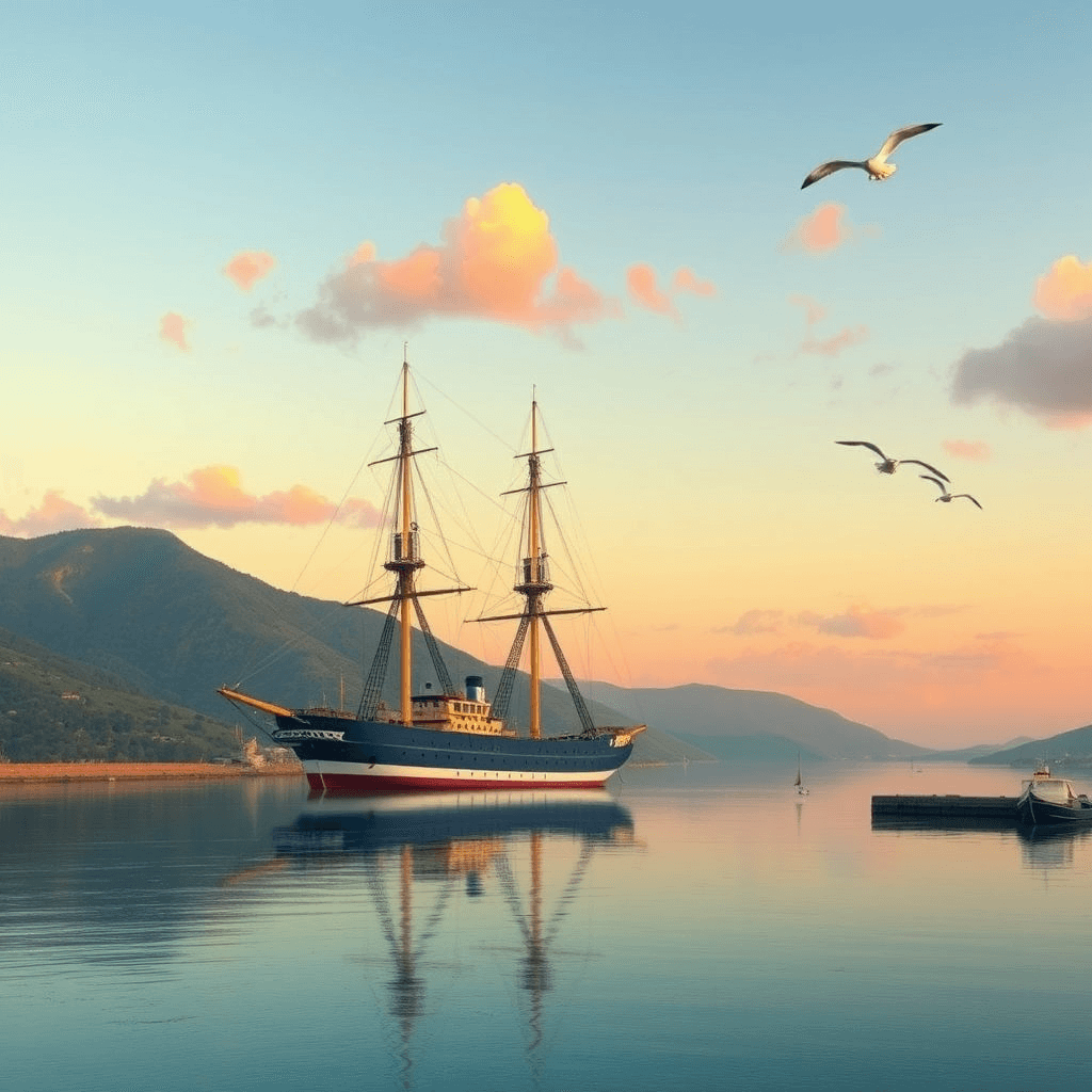 큰 배가 나오는 꿈 해몽