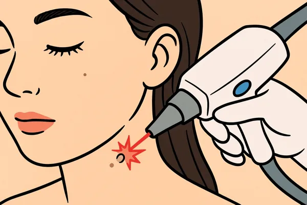 쥐젖 제거 레이저 시술 과정과 회복19