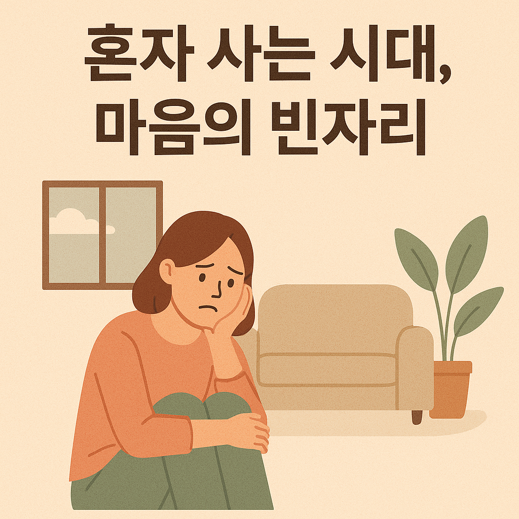 혼자 사는 시대의 빈자리