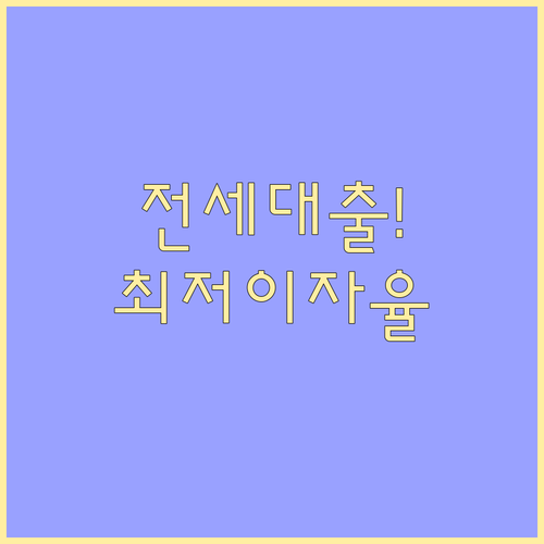 기준 가산 우대 금리 분석 전세 대출..