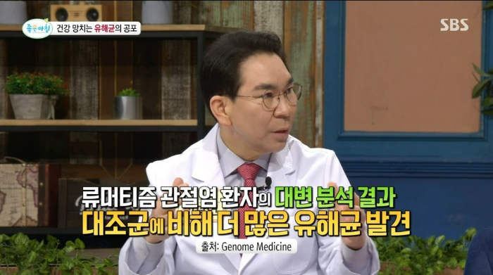 건강 망치는 유해균이 공포, 대장암 크론병 관절염 치매