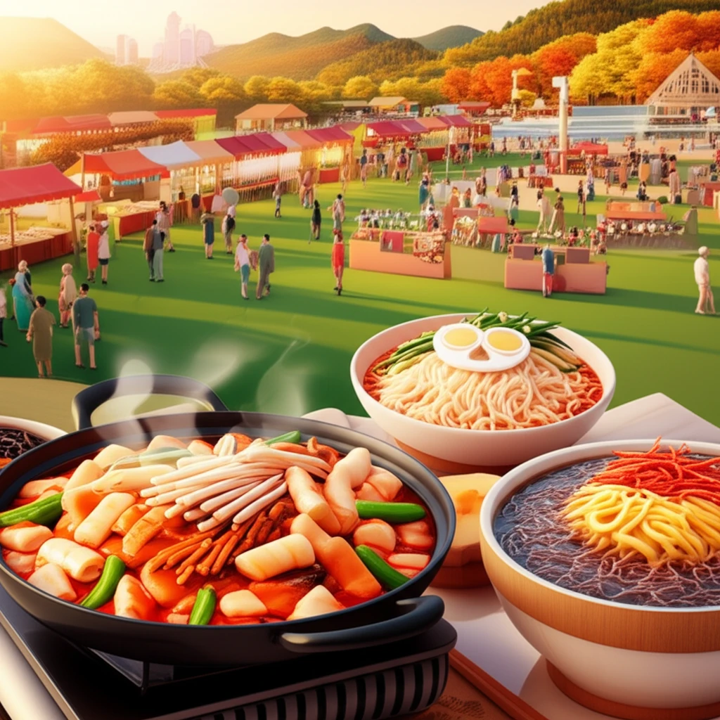 100여 개 막국수 닭갈비 부스, 2..