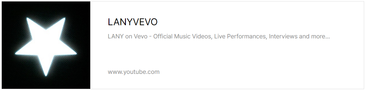 레이니 유튜브 채널 바로가기