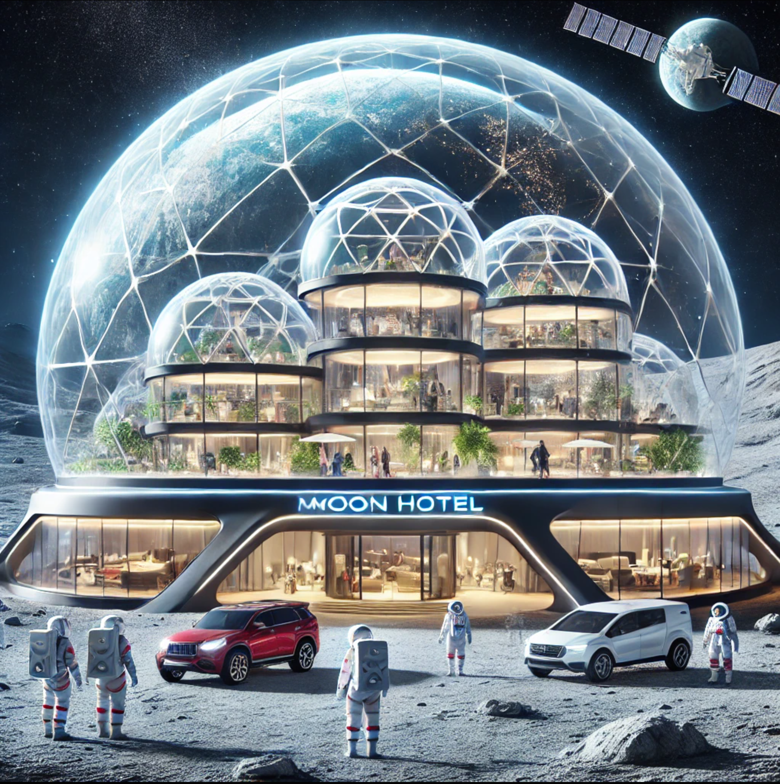 살아생전 달 여행 사진