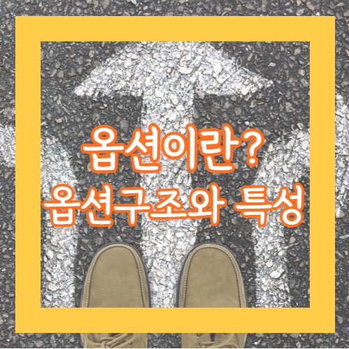 옵션이란? 옵션의 개념과 구조 알아보기