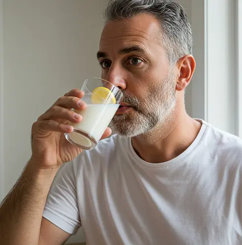 우유-레몬-궁합