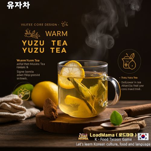 유자차 포스터