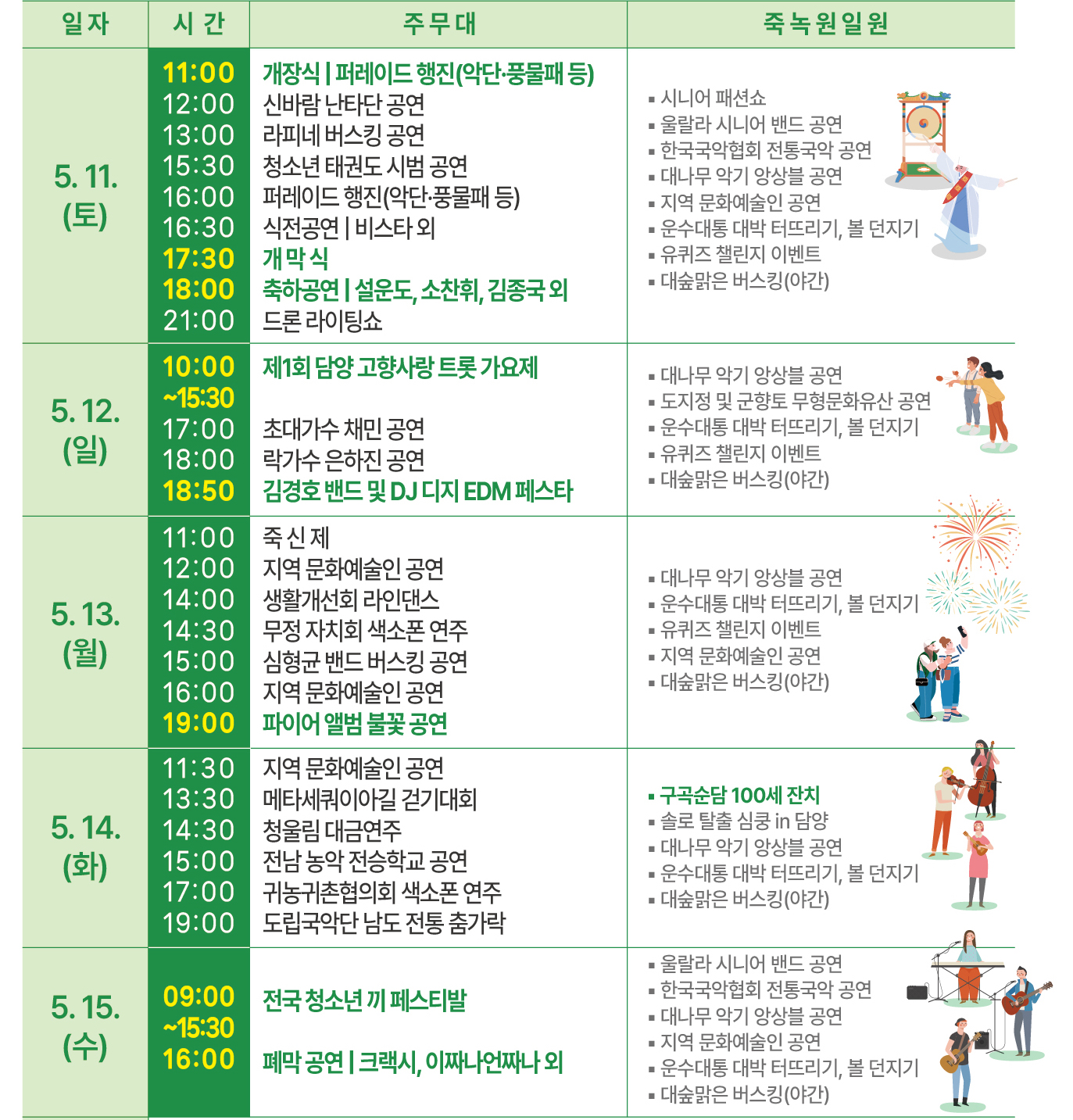 담양대나무 축제