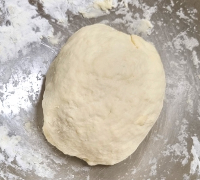 한국의 떡 종류 김치떡-반죽