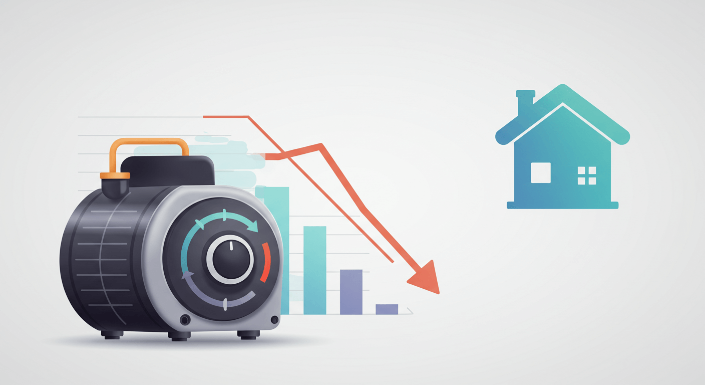 "인버터 냉방기기의 작동 원리와 장점"에 대한 이미지입니다.