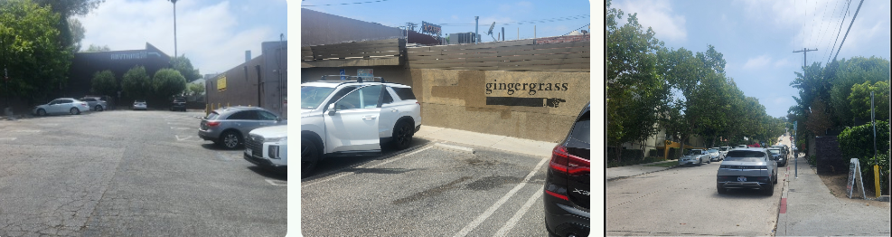 진저그래서 파킹장 과 스트리트 이미지
