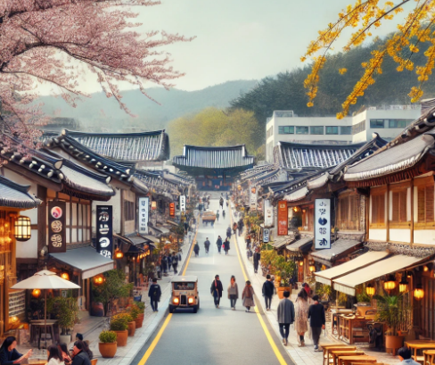 경주 황리단길 이미지