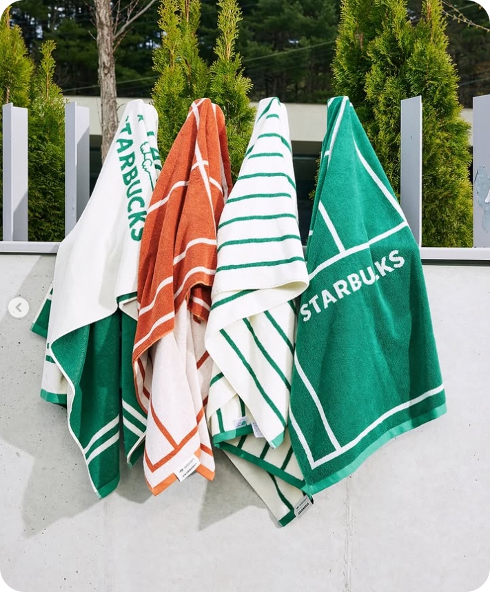 스타벅스 라코스테 굿즈 2025 프리퀀시 굿즈