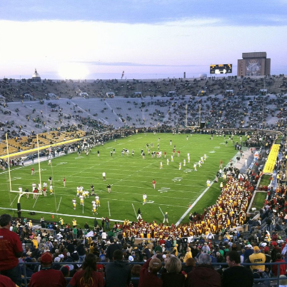 usc 풋볼 경기장 사진