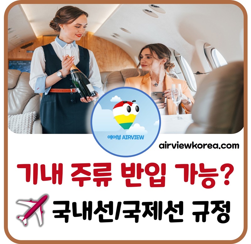 기내-주류-술-반입-규정-국내선-국제선-차이-설명