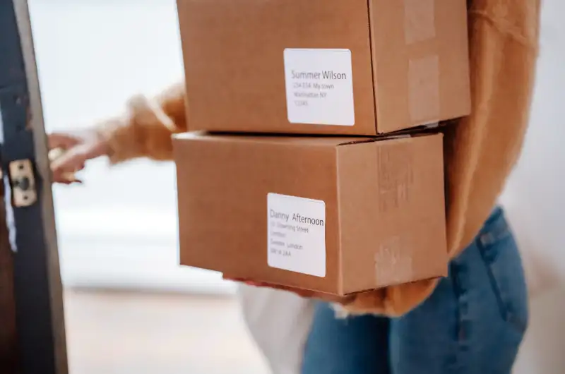 합배송 뜻 묶음배송 차이 비교해보는 택배상자의 모습