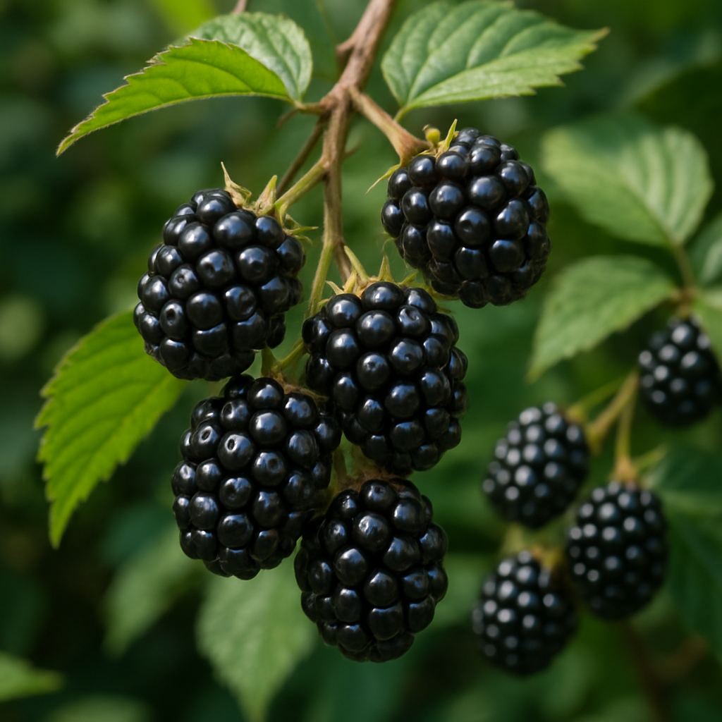 고창 복분자 열매의 참고 이미지