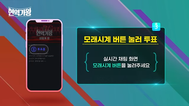 현역가왕 투표방법