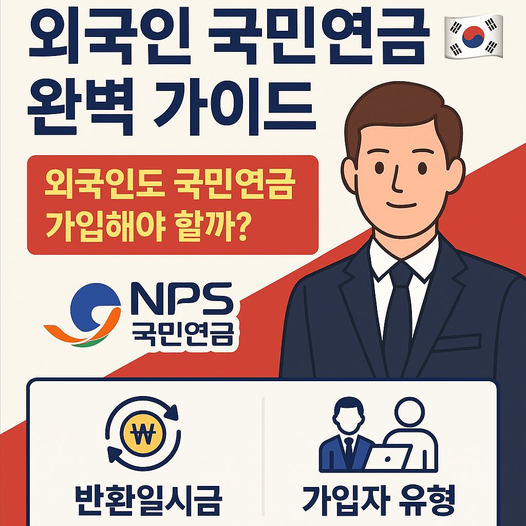 국민연금 외국인 가입자 안내