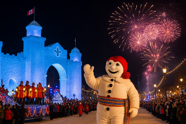 퀘백 윈터 카니발 관련 사진