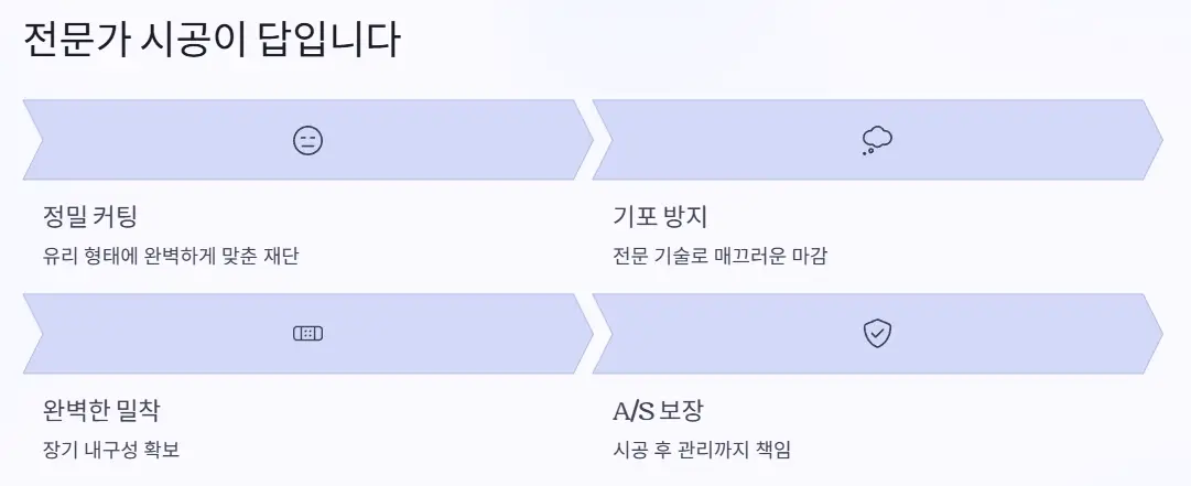 전문가 시공