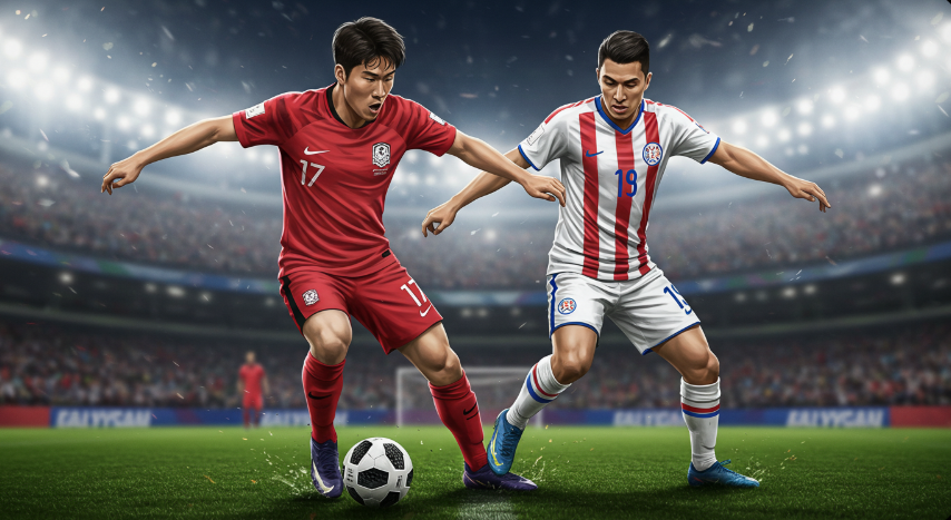 한국 공격력 vs 남미 수비력: 창과 방패의 대결