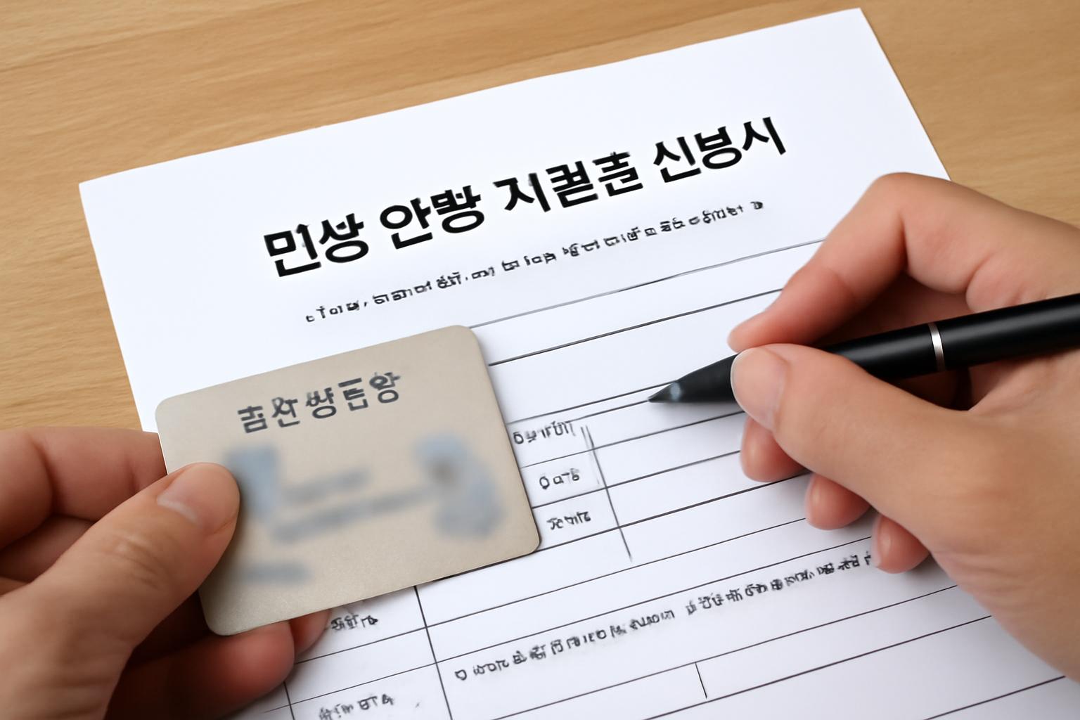 민생지원금 신청시기