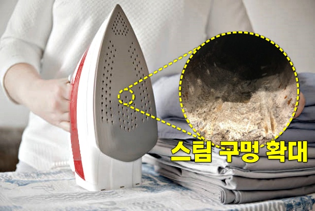 스팀 다리미 하얀가루 알갱이,스팀 다리미 석회 제거,팁줌 매일꿀정보
