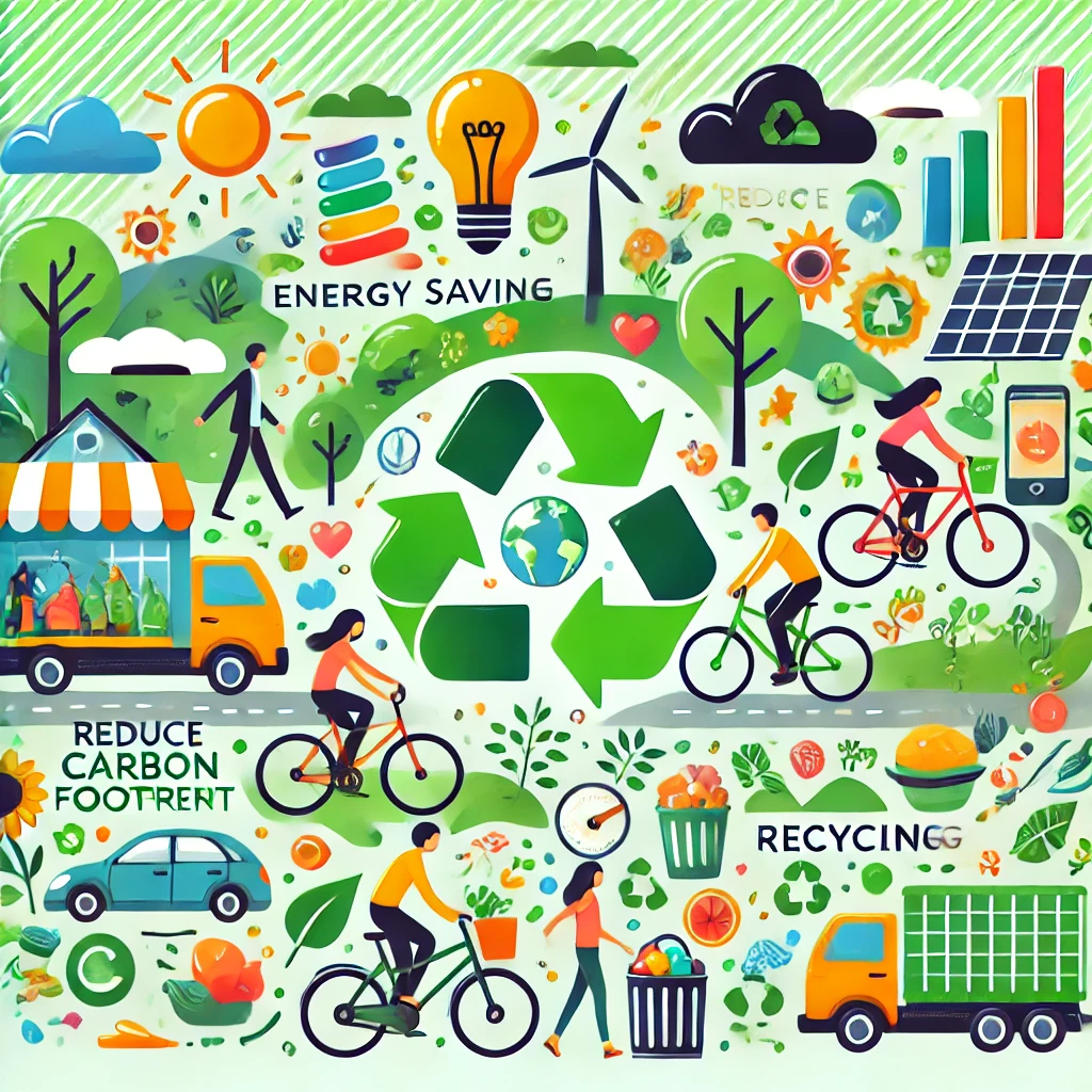 탄소 발자국 줄이기