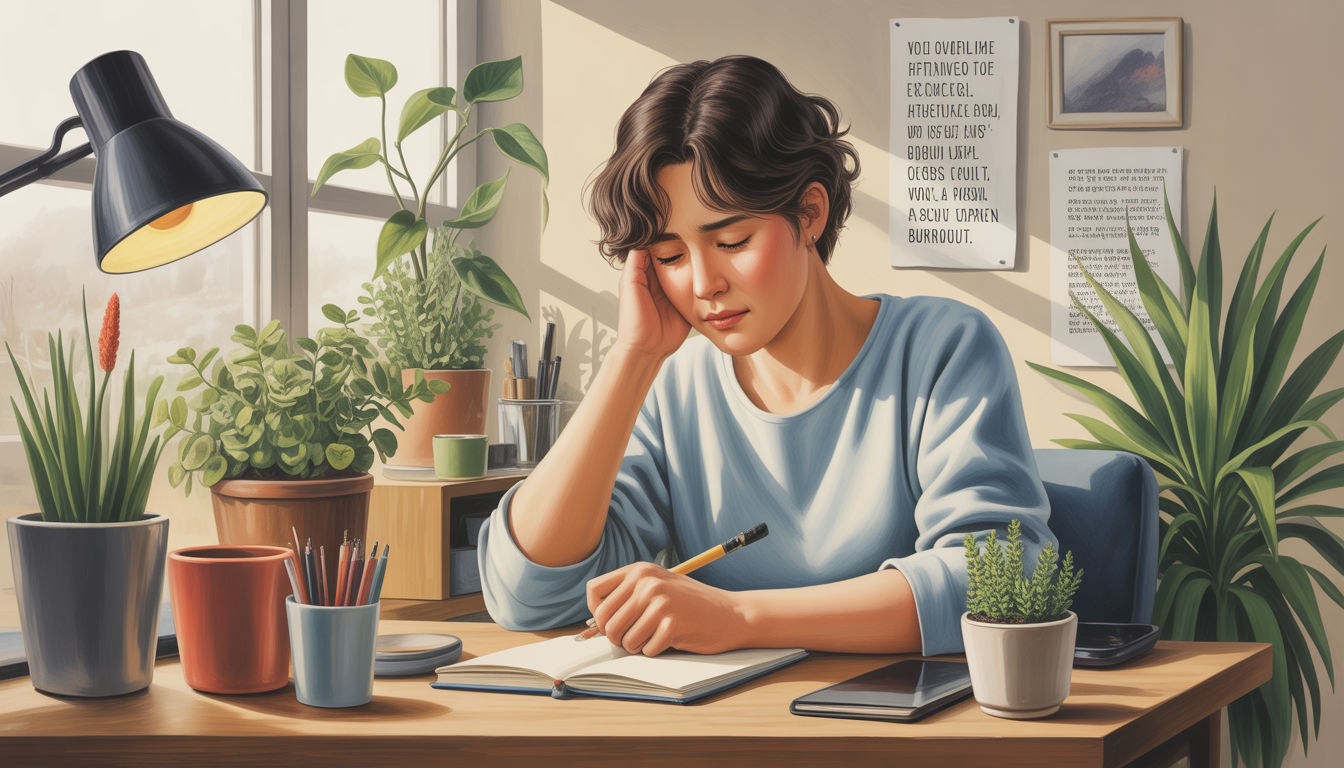 지치기 전에, 멈추는 연습부터 &ndash; 번아웃을 막는 감정관리법 5가지