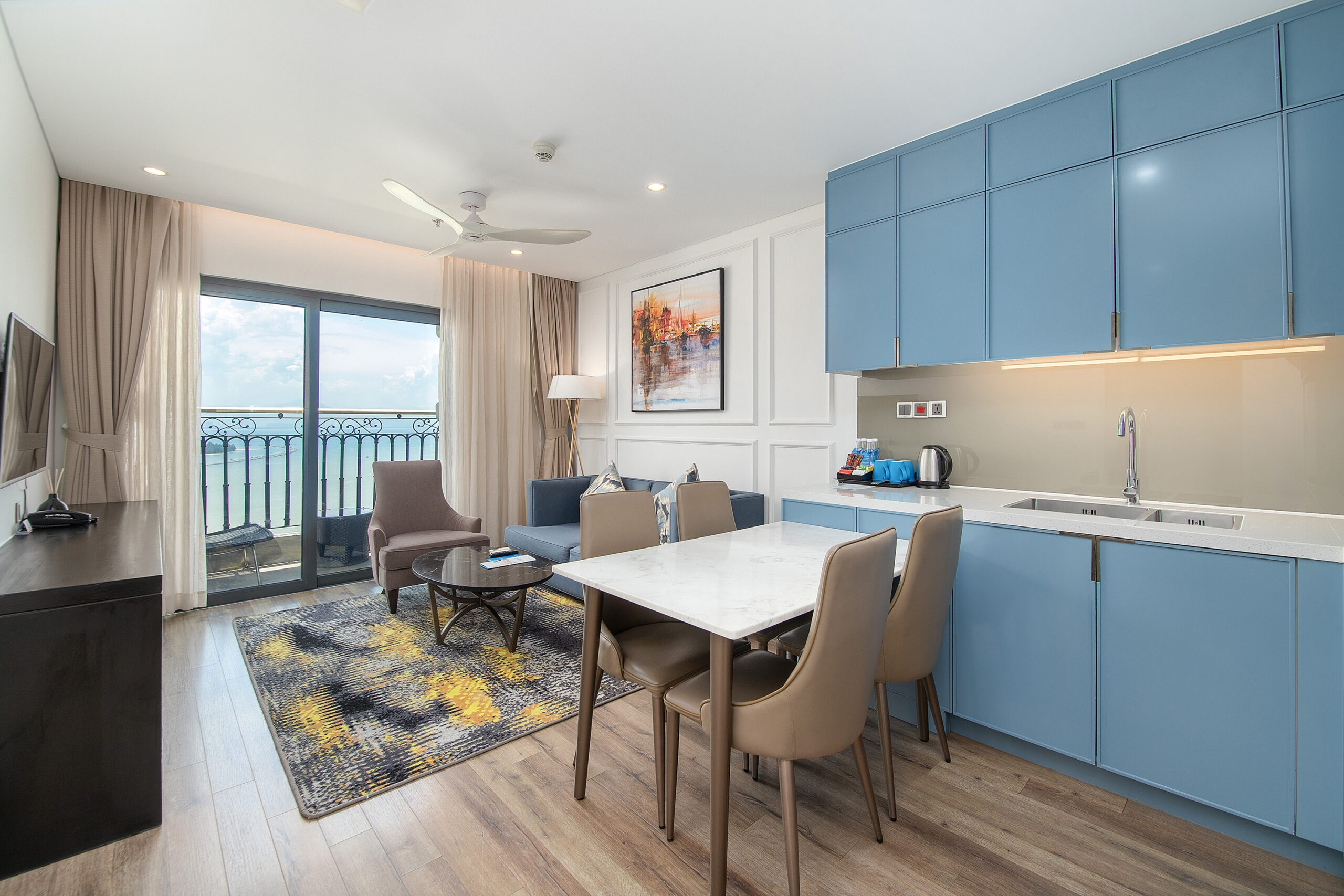 윈덤 다낭 골든베이 호텔(Wyndham Danang Golden Bay) 코너 스위트 2베드룸