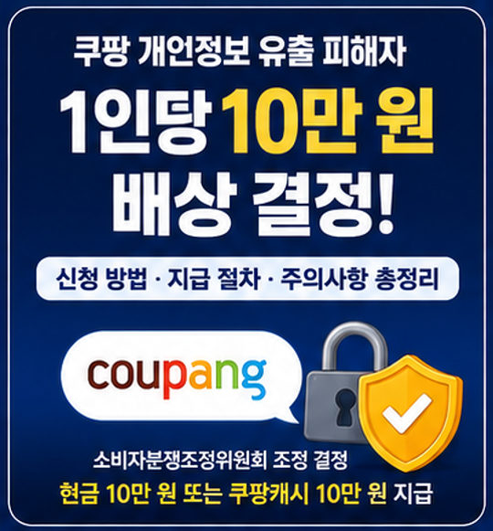 쿠팡 10만 원 보상 배상 결정