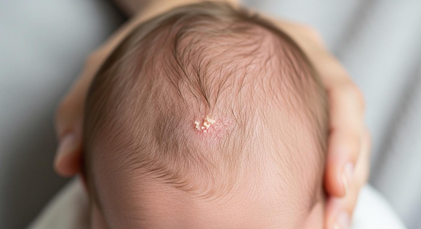 신생아 두피각질