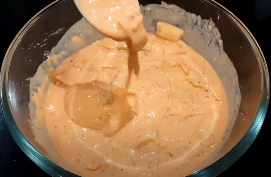 김치전-반죽-재료