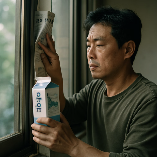 신문지, 우유팩... 최고의 지원군