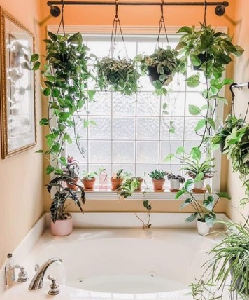 식물-욕실인테리어