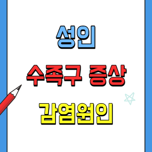 성인수족구증상