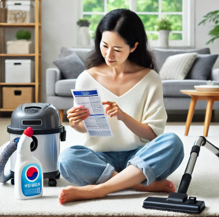 카페트 세탁방법