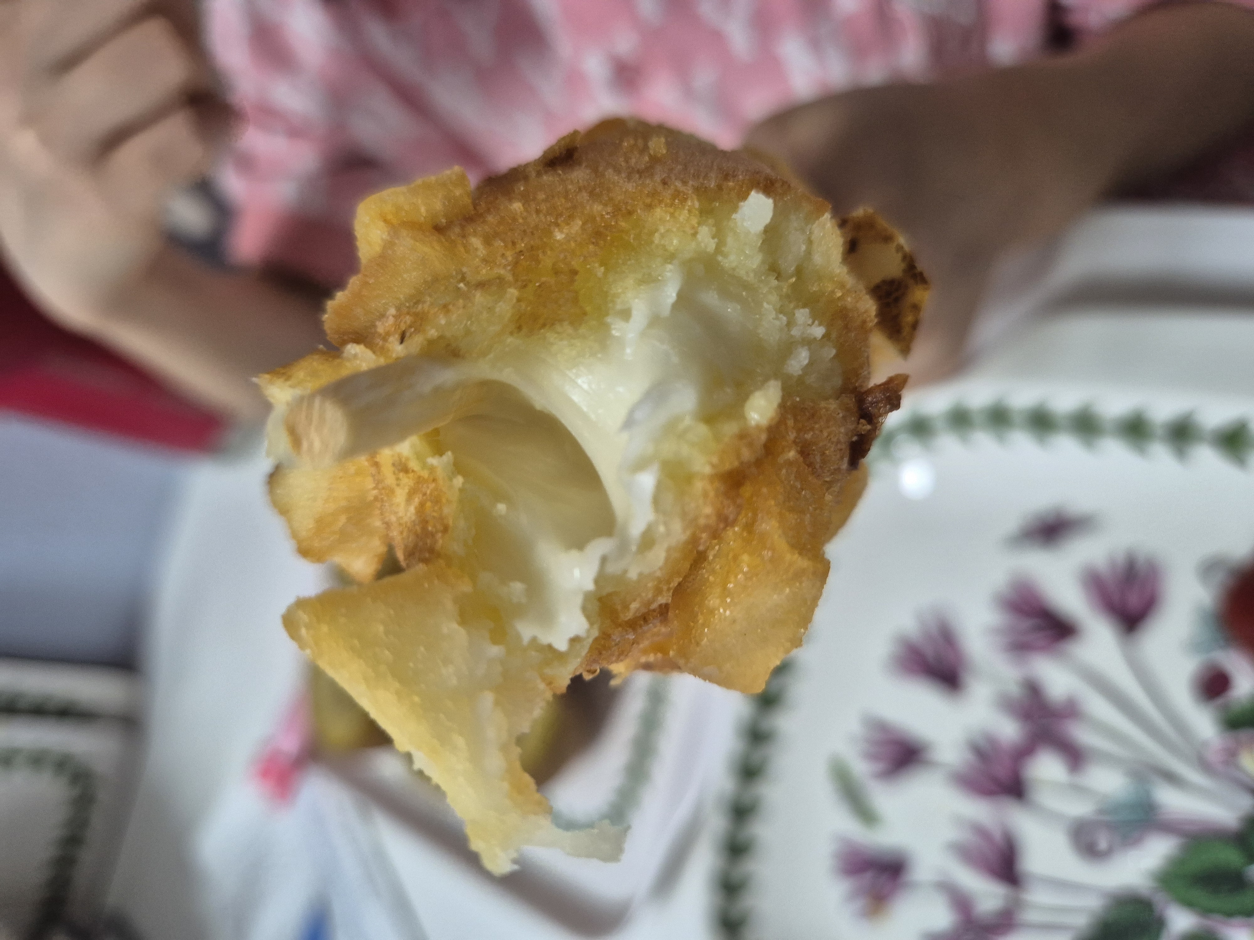 바삭한 감자 올모짜 핫도그