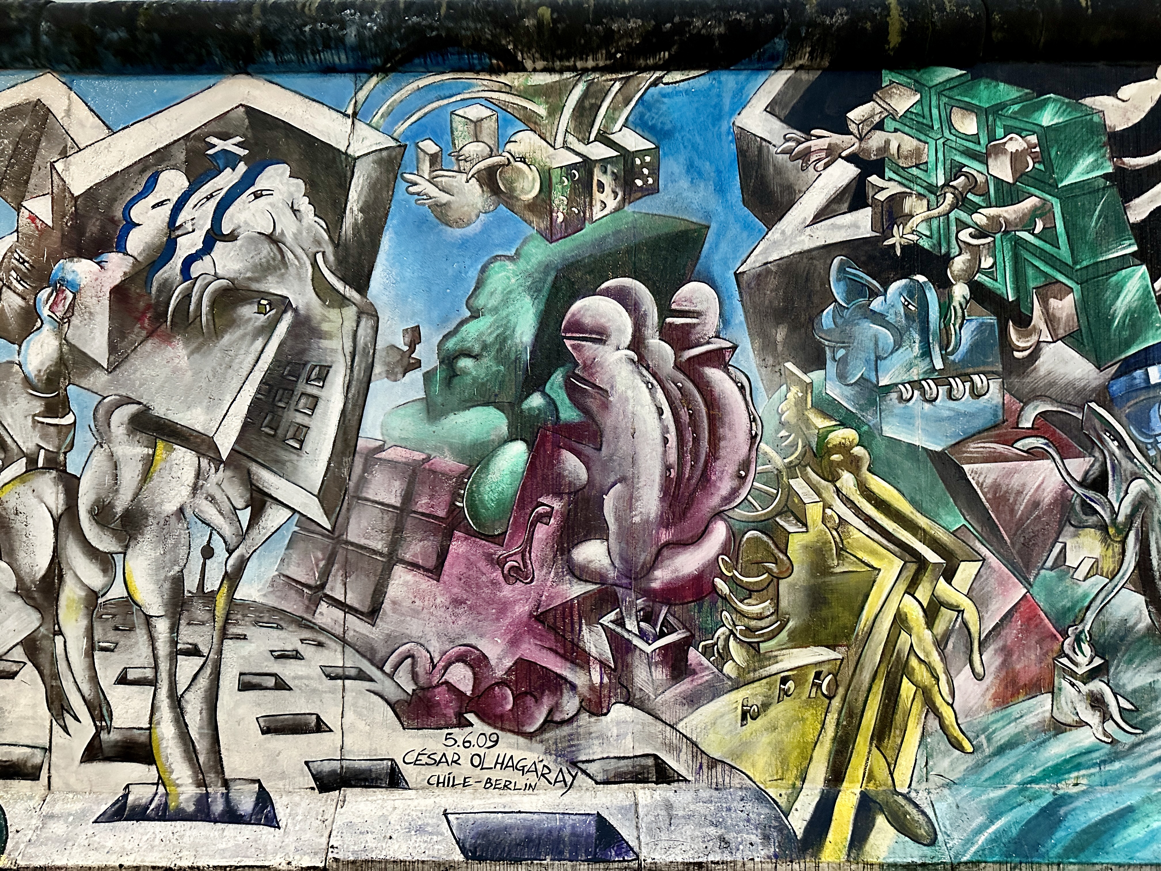 이스트사이드 갤러리 벽화