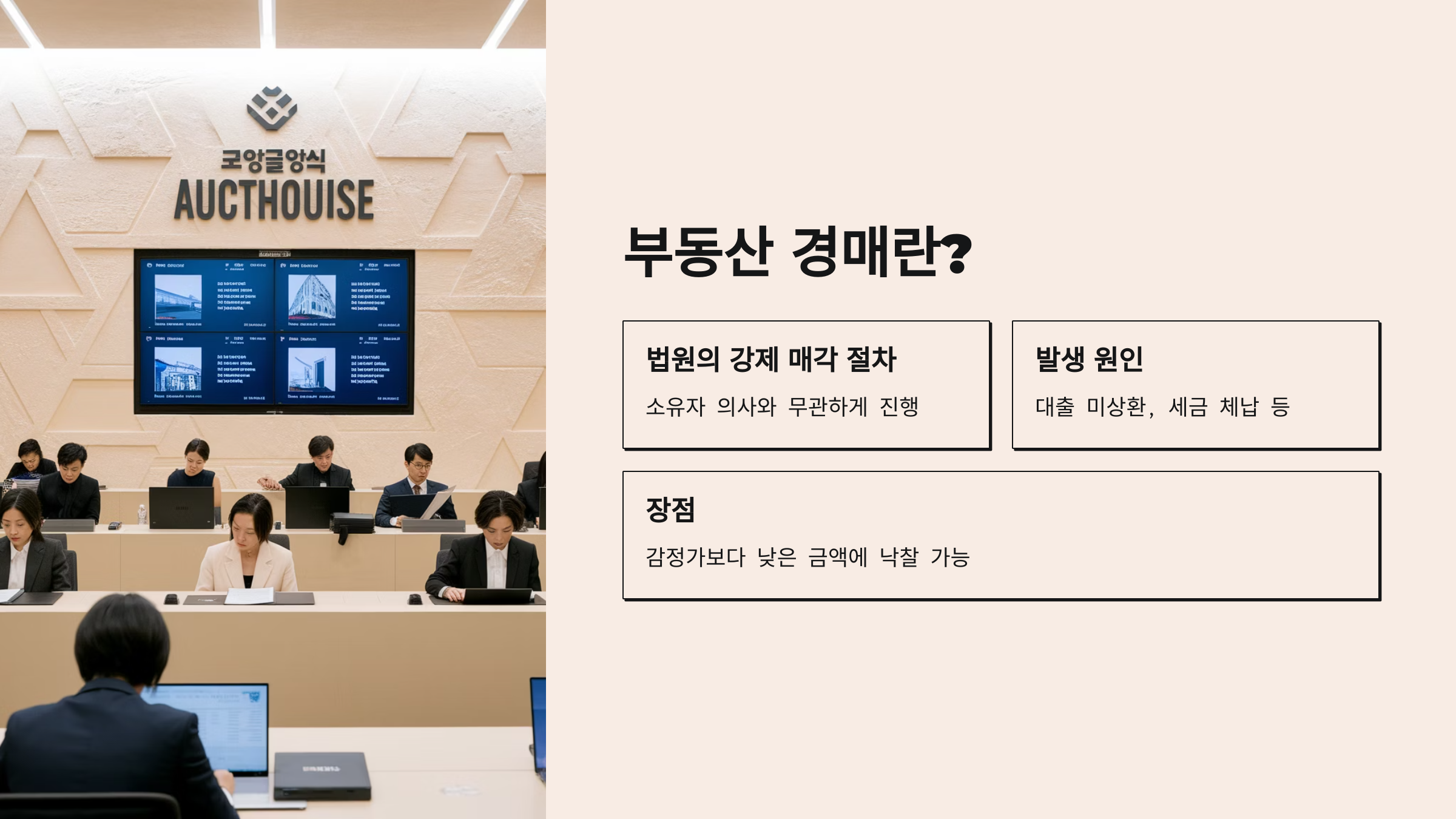 부동산 경매 설명