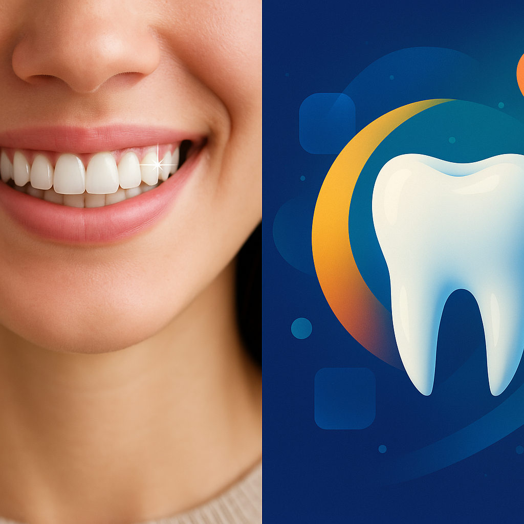 건강하게 반짝이는 새 치아가 나오는 꿈