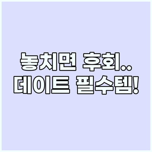 경복궁 야간개장 데이트 성공을 위한 ..