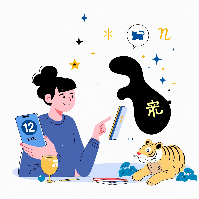 2026년 신년운세 무료 이미지