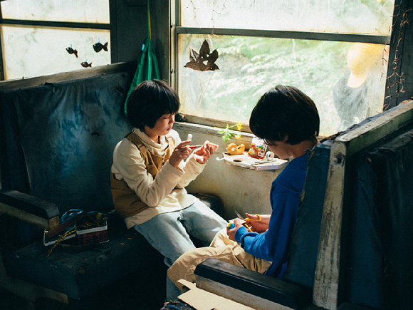 &#39;괴물&#39;의 배우 히이라기 히나타&#44; 쿠로카와 소야 [사진=NEW]