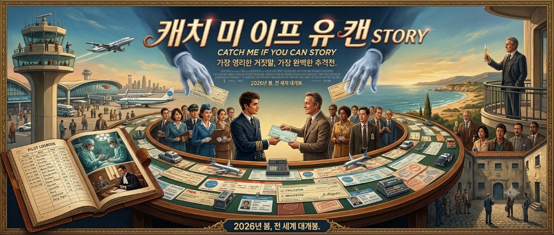 캐치 미 이프 유 캔 영화 포스터