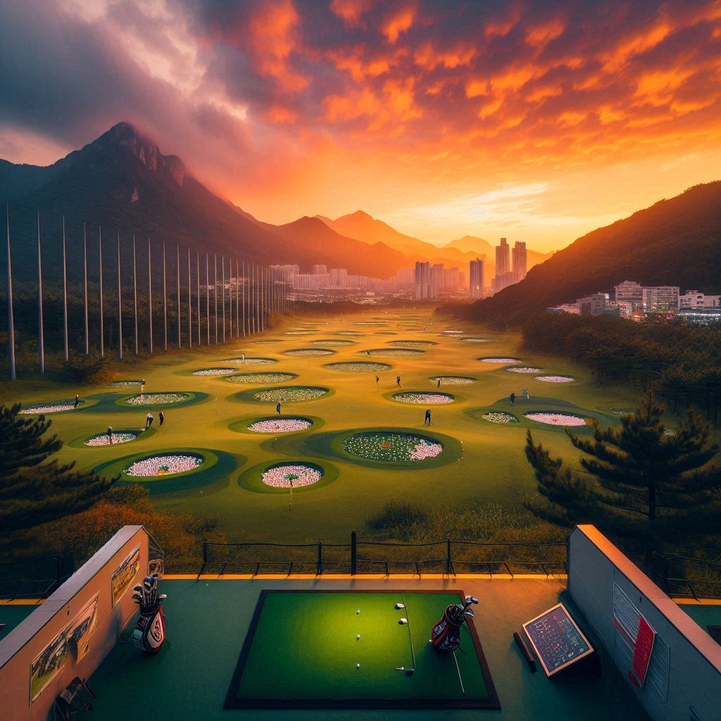 삼산골프연습장 배경